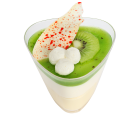 Kiwi-Passionsfrucht-Dessert